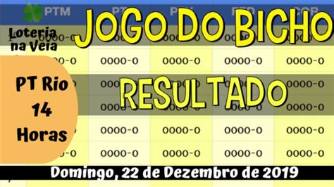 resultado jogo do bicho 14 horas